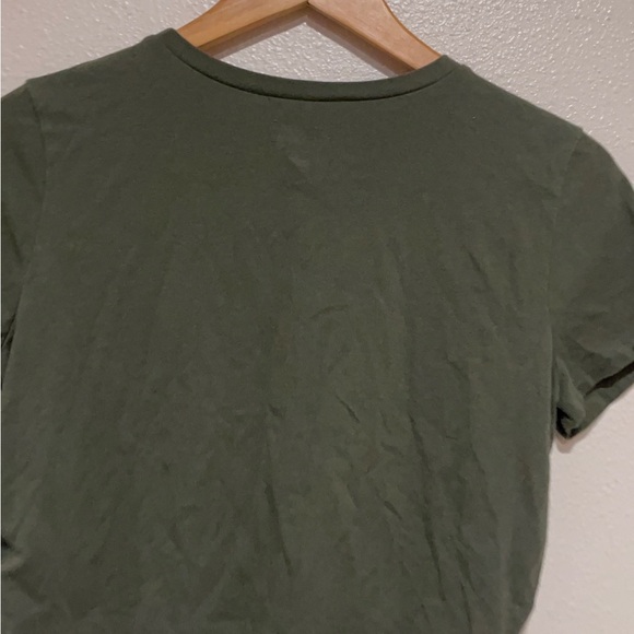 Wild Fable Forest Green Crop Top - Picture 8 of 9